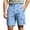 Light Blue, variant on Havenre Men's Hiking Cargo Shorts Lightweight Athletic Shorts for Outdoor Fishing Camping Loose Fit Casual Summer Drawstring Elasic Waist Golf Short Pants with Multi Pockets
