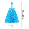 thumbnail image 4 of LED Christmas Tree, Hinged Spruce Artificial Holiday Tree for Home and Office, Pre-Lit Xmas Tree for Indoor Parties and Winter Celebrations, 4 of 5