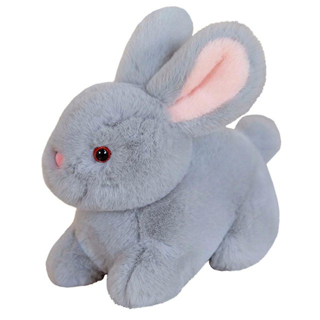 20 cm Accesorios para estudio fotográfico, almohada para fiesta, regalo navideño, muñeco de peluche de conejito