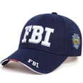 thumbnail image 1 of Gorra de béisbol bordada con letras del FBI para hombre, 1 of 3
