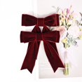 thumbnail image 7 of 2PCS Velvet Hair Bows Girls Hair Clips Ponytail Holder Accessories for Women Girls, 7 of 7