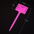 thumbnail image 3 of Birdeem T-Type Plant Labels Plastic Plant Tags Nursery Garden Labels, 3 of 10