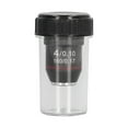thumbnail image 4 of 4X High Magnification Objective Lens, High Transmittance Coating Prevent From fall Microscope Objective Universal With Storage Box For Biological Microscopes, 4 of 8