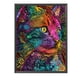 thumbnail image 1 of Punto de cruz completo 11CT Color Cat Counted bordado DIY Animal Kits de costura Likrtyny decoración de arte, 1 of 9