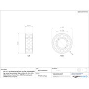 FAG 2310-TVH Self-Aligning Double Row Ball Bearing Factory New