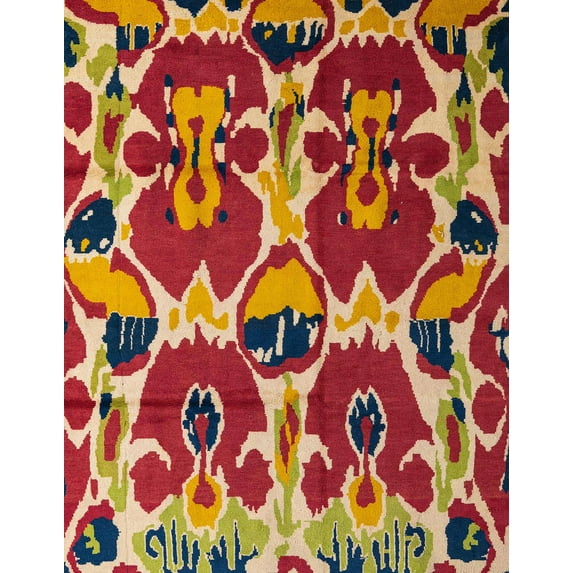 Ahgly Company Machine Washable Indoor Rectangle Abstract Metallic Gold Area Rugs, 4' x 6'