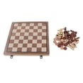thumbnail image 2 of Juego de ajedrez de madera, tablero de ajedrez plegable de viaje, juegos de mesa de ajedrez, juego de mesa de ajedrez magnético, valor inmejorable, 2 of 8