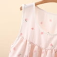 thumbnail image 4 of Taqqpue Plus Size Sleeveless Nightgowns for Women Cotton Soft Knee Length Night Gowns Sleepshirts Loose Fit Sleepwear Dress Casual Solid Color Scoope Neck House Dress Women, 4 of 9