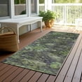 thumbnail image 6 of Addison Rugs Chantille Indoor/Outdoor Traditional Global Green Washable Runner Rug, 2'3" x 7'6", 6 of 6