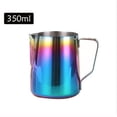 thumbnail image 1 of Rainbow Colored Stainless Steel Espresso Coffee Milk Frothing Jug, 1 of 5