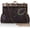 Black, variant on 1920s Vintage Great Gatsby Flapper Clutch - Art Deco Peacock Sequined Beaded Evening Handbag | Formal Cocktail Wedding Prom Purse
