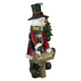 thumbnail image 2 of Northlight 31" Snowman with Welcome Mailbox Christmas Decoration, 2 of 4