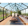 thumbnail image 2 of Jocisland 16x12x9.5 ft Polycarbonate Walk-in Greenhouse - 6 ft Wall Height Outdoor Aluminum Greenhouses with 2 Vent Windows, for Backyard Garden, 2 of 7