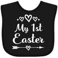 thumbnail image 3 of Inktastic My 1st Easter Girls Holiday Girls Baby Bib, 3 of 4