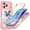 Bluebow, variant on New Phone Case for iPhone 17 Pro Max with Built-in Screen Protector, Compatible with Mag Safe Accessories Full Body Protection Shockproof Pinkbow Pattern Clear Back Magnetic Cover ,Pinkbow
