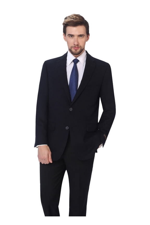 Men's Blazer Premium Wool Blend Business Dress Suit Jacket