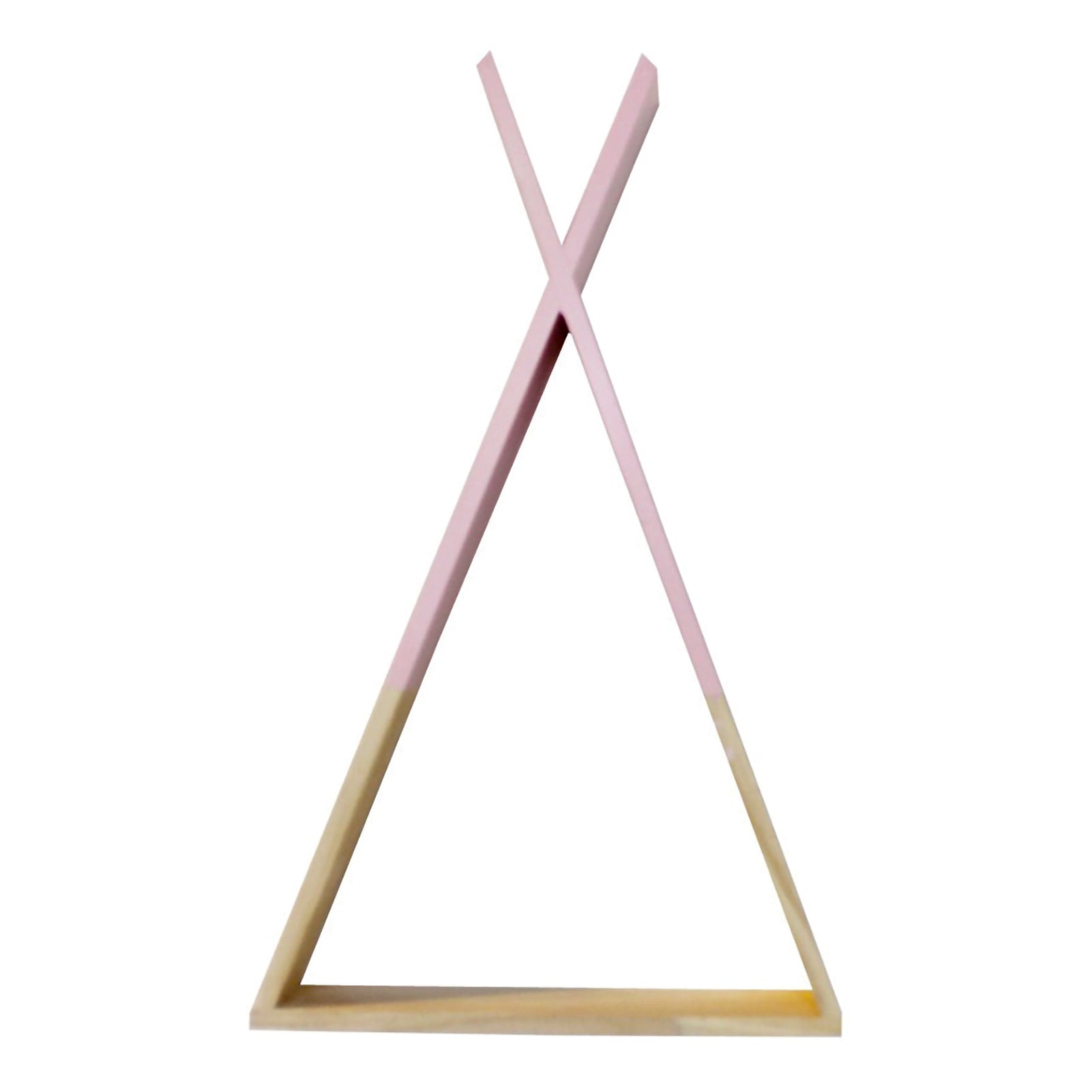 Triangle Ruler Storage Yoone 1Pc Living Room Wooden Triangle Storage Holder Rack Decor Wall ...