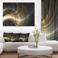 thumbnail image 1 of Design Art - Yellow Fractal Light Art, 1 of 3
