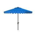thumbnail image 2 of SAFAVIEH Elegant 9' Market Auto Tilt Patio Umbrella, Pacfic Blue, 2 of 6