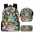 thumbnail image 2 of MINECRAFT Student Backpack Minecraft Game Peripheral Backpack Three-Piece Set, 2 of 10