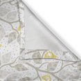 thumbnail image 5 of Ambesonne Grey and Yellow Grommet Curtain, Tree and Birds, 50" x 84", Grey Yellow and White, 5 of 6