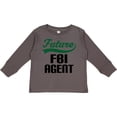 thumbnail image 3 of Inktastic Future FBI Agent Childs Job Boys Long Sleeve Toddler T-Shirt, 3 of 5