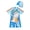 Style A, variant on BULLPIANO Boys' Swimwear One Pieces Zipper Toddler Short Sleeve Rash Guard Sunsuits with Hat UPF50  Sun Protection,Size 5-6 Years