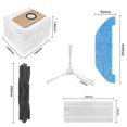 thumbnail image 2 of Main Brush, Side Brush Mop Cloth Filter And Dust Bag For Neabot Q11, 2 of 5