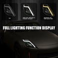 thumbnail image 2 of Spec-D Tuning Black Smoke Sequential Switchback Projector Headlights w/ LED Strip and Startup Animation Compatible with 2003-2005 Nissan 350Z, Left + Right Pair Headlamp Assembly, 2 of 6