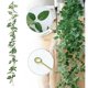 thumbnail image 5 of Ratán De Plástico Enredadera de Pascua de plástico verde, 1,7 m, planta de hojas de ratán primaveral para chimenea, alféizar de ventana, decoración de bodas Rkxzt, 5 of 7