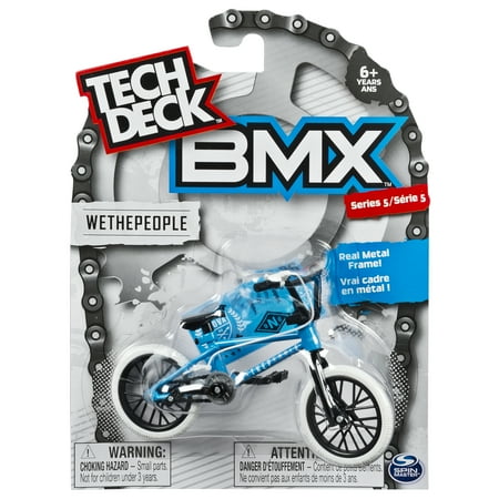 Tech Deck - BMX Finger Bike – WeThePeople – White/Blue – Series 5