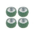 thumbnail image 5 of 4PC Beaded Napkin Ring With Craft Box Green & Silver, 5 of 5