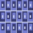 thumbnail image 1 of Ahgly Company Machine Washable Indoor Square Transitional Purple Mimosa Purple Area Rugs, 6' Square, 1 of 7