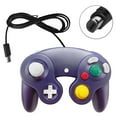 thumbnail image 2 of Manette de Remplacement pour Manette Gamecube, Manette Filaire Classique Compatible avec Console Gamecube pour Wii Nintendo Gamecube (Bleu Violet), 2 of 8