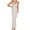 White, variant on Feancey Soft Long Nightgowns for Women Milk Silk Sleeveless Nightdress Solid Color Casual Spaghetti Straps Sleepshirts Bodycon Maxi Dresses Flash Clearance Sale White XL