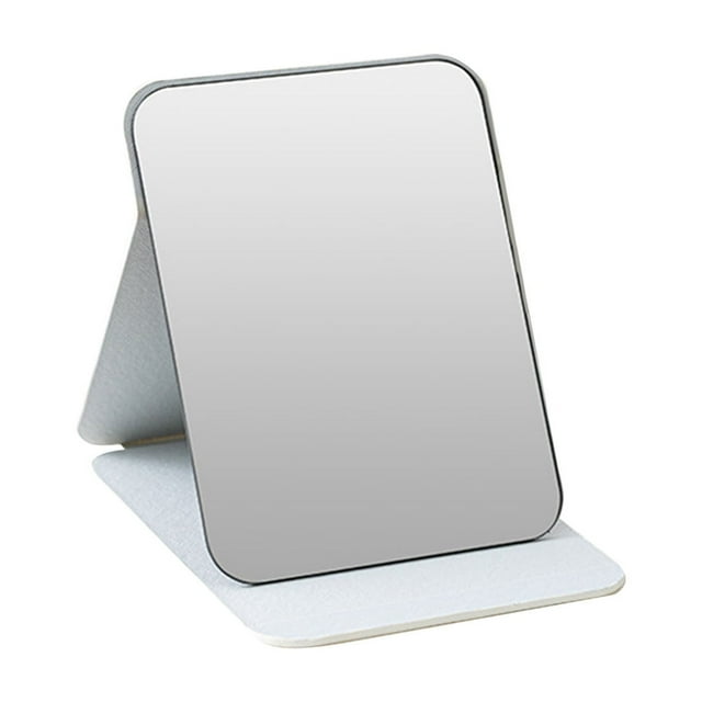 Ohufall Modern Foldable Portable Makeup Mirror Vanity Mirror For Desk Travel Essentials Gifts For Her