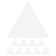 thumbnail image 1 of KAKOWELY shape canvas 10pcs Plastic Mesh Canvas Sheets Triangle Shapes Embroidery And Cross Stitch Canvas Sheets For Crafting And Sewing Projects Diy Needlework, 1 of 5