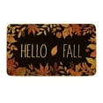 thumbnail image 2 of BJUTIR Fall Thanksgiving Decor Decorative Door Mat Farmhouse Happy Fall Yall Doormat Autumn Buffalo Plaid Doormats Non Fall Indoor Floor Mat Low Profile Entryway Rug, 2 of 7