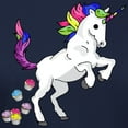 thumbnail image 3 of CafePress - Unicorn Cupcakes Women's Classic T Shirt - Women's Traditional Fit Dark T-Shirt, 3 of 4