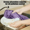 thumbnail image 4 of Thickened Absorbent Kitchen Cleaning Reusable Non Towels for Dishes Countertops Flannel Wipes, 4 of 6
