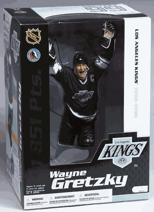 WAYNE GRETZKY マクファーレン フィギュア McFarlane NHL Deluxe Action Figures Series 12 inch: Wayne