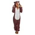thumbnail image 2 of Mikilon Combinaison à Manches Longues pour Femmes Pyjama Décontracté d'Hiver Chaud, 2 of 7