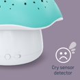 thumbnail image 4 of Celeste Musical Mushroom Night Light Baby Projector - Sleep Soother with Adjustable Volume Lullabies, White Noises, 3 Night Light Colors, and Cry Sensor Detector, 4 of 5