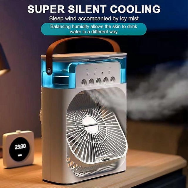 Cooling Spray Fan Water Mist Fan Mist Cooling Fan with Water Tank