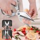 thumbnail image 3 of Multifunctional Heavy Duty Kitchen Shears Stainless Steel Poultry & Fish Bone Cutter Food Scissors, 3 of 5