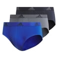 thumbnail image 1 of Calzoncillos adidas Performance de algodón elástico Underwear para hombre (paquete de 3), 1 of 7