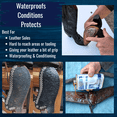 thumbnail image 2 of Huberd’s Shoe Oil - Leather conditioner and waterproofer since 1921. Easy pour formula waterproofs, softens, and conditions boots, shoes, bags, belts, gloves, saddles, tack and harness., 2 of 5