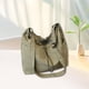 thumbnail image 1 of Bolso de hombro de nailon perfecl con cordón ajustable para hombres Verde, 1 of 8