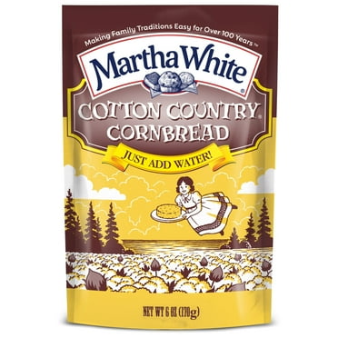 1PACK,Martha White Cotton Country Buttermilk Cornbread Mix,