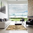 thumbnail image 7 of Ahgly Company Machine Washable Indoor Rectangle Transitional Brown Area Rugs, 7' x 9', 7 of 7